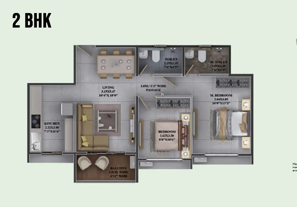 2 BHK